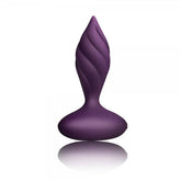 Rocks Off Petite Sensations Desire Remote Control Butt Plug Purple Butt Plugs